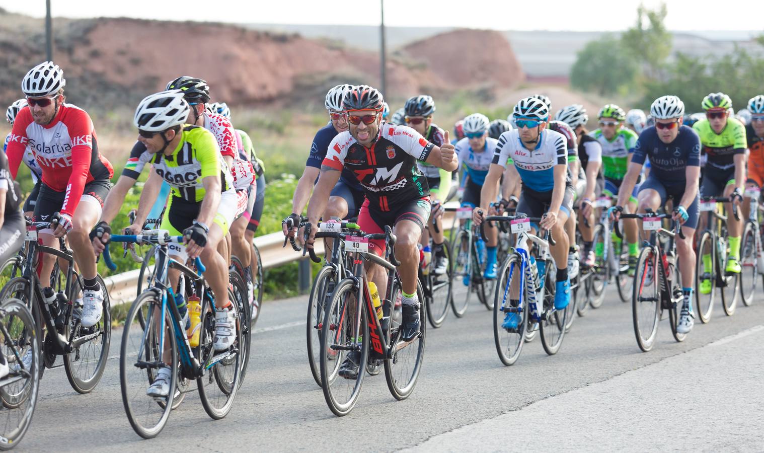 Primera marcha cicloturista de La Rioja