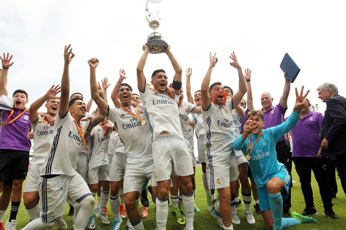 El Real Madrid gana la Copa del Rey juvenil ante el Atlético