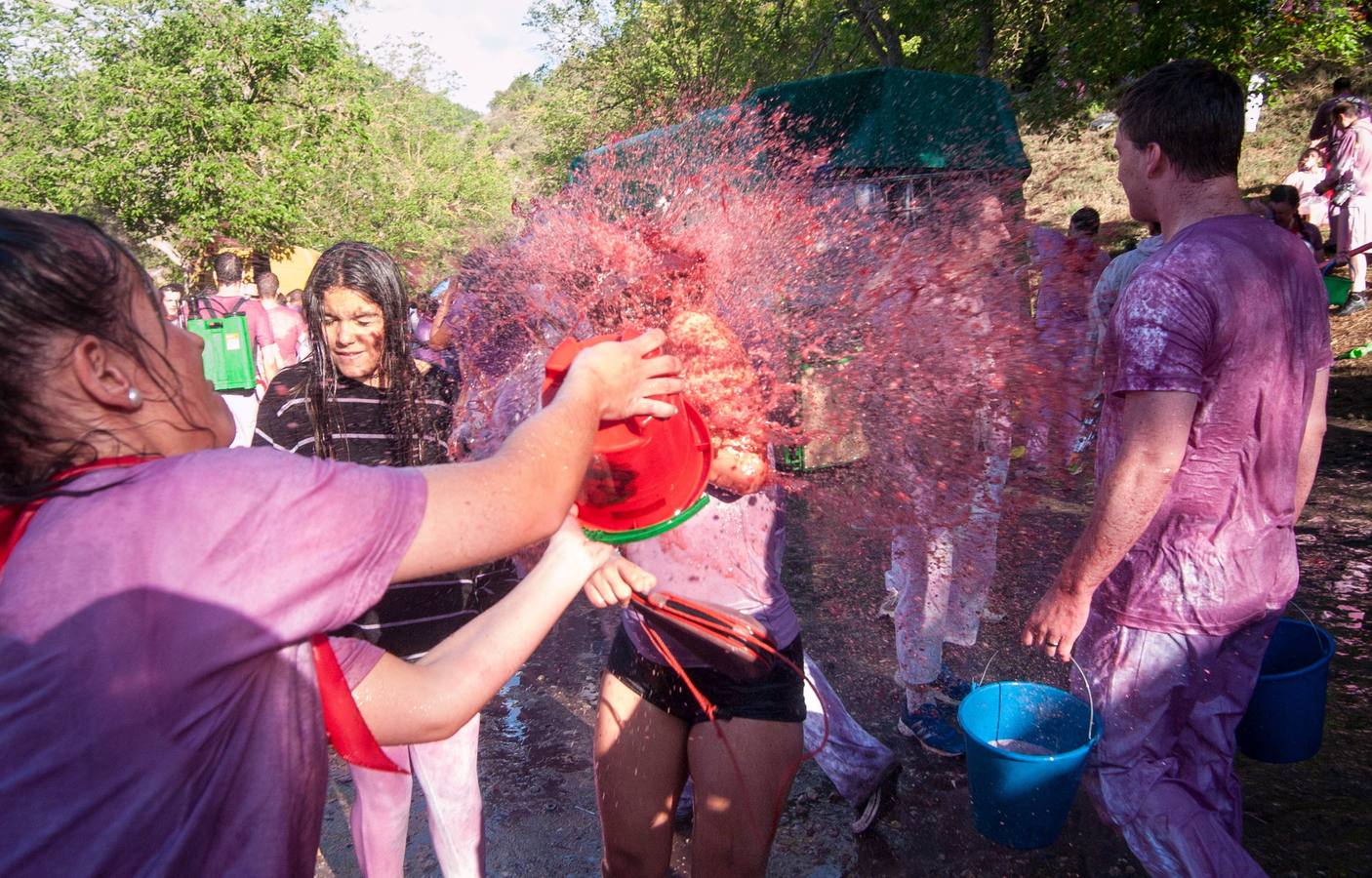 Haro vive su Batalla del Vino