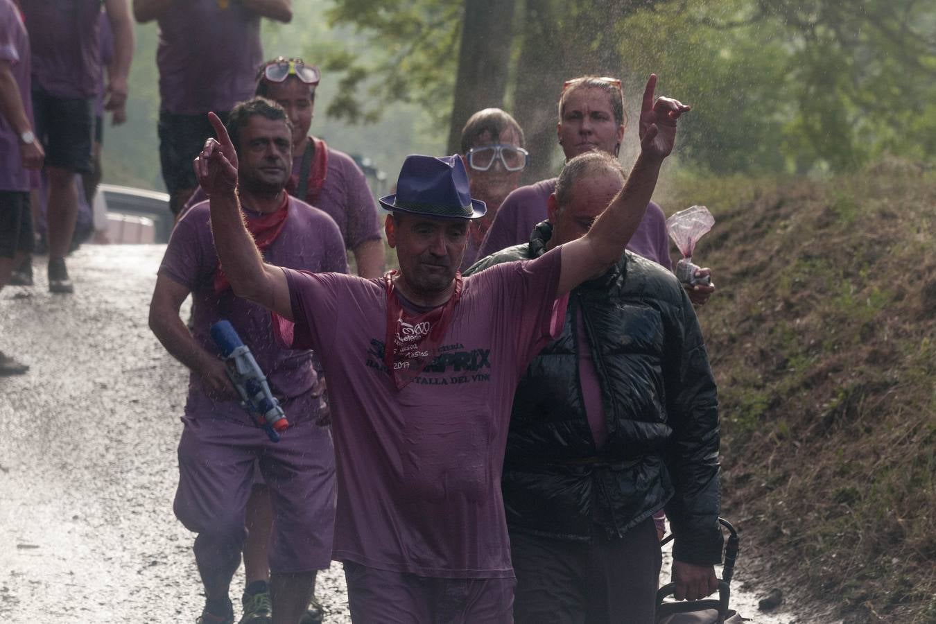 Haro vive su Batalla del Vino