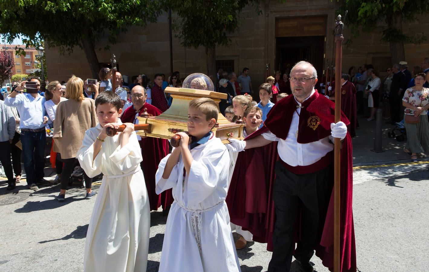 Procesión de San Marcial en Lardero