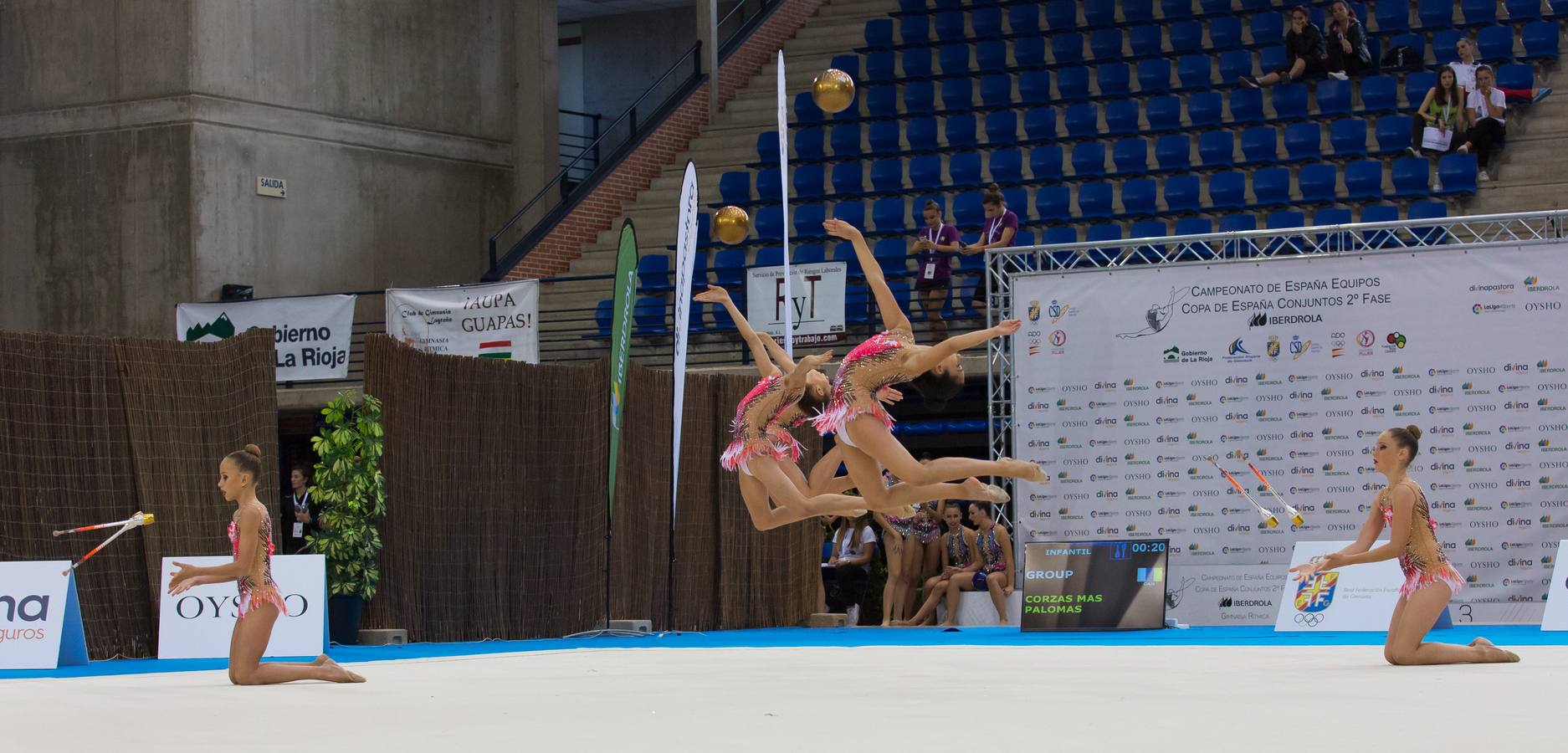 Campeonato de España por equipos y Copa de España por conjuntos en Logroño