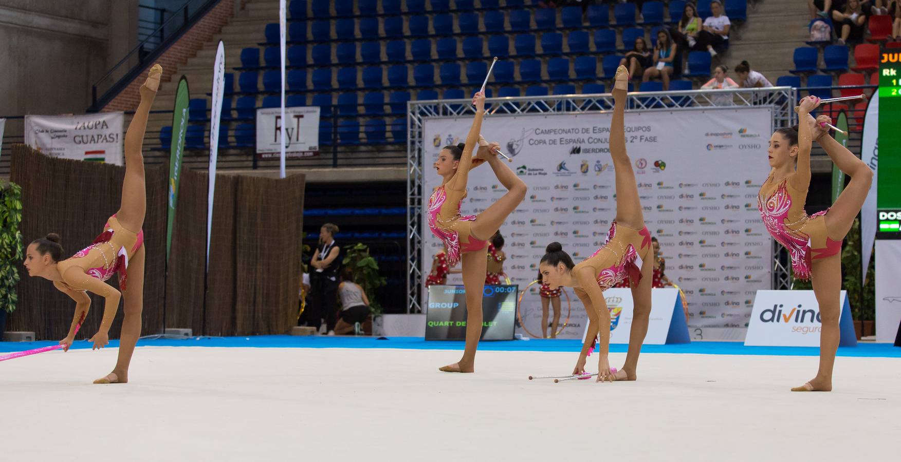 Campeonato de España por equipos y Copa de España por conjuntos en Logroño