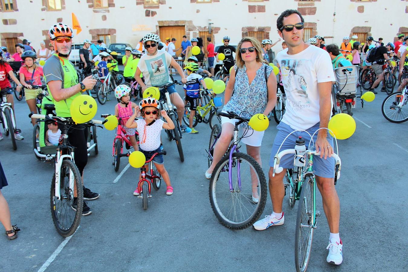 Mayores y pequeños, familias y amigos quisieron disfrutar de esta actividad este jueves