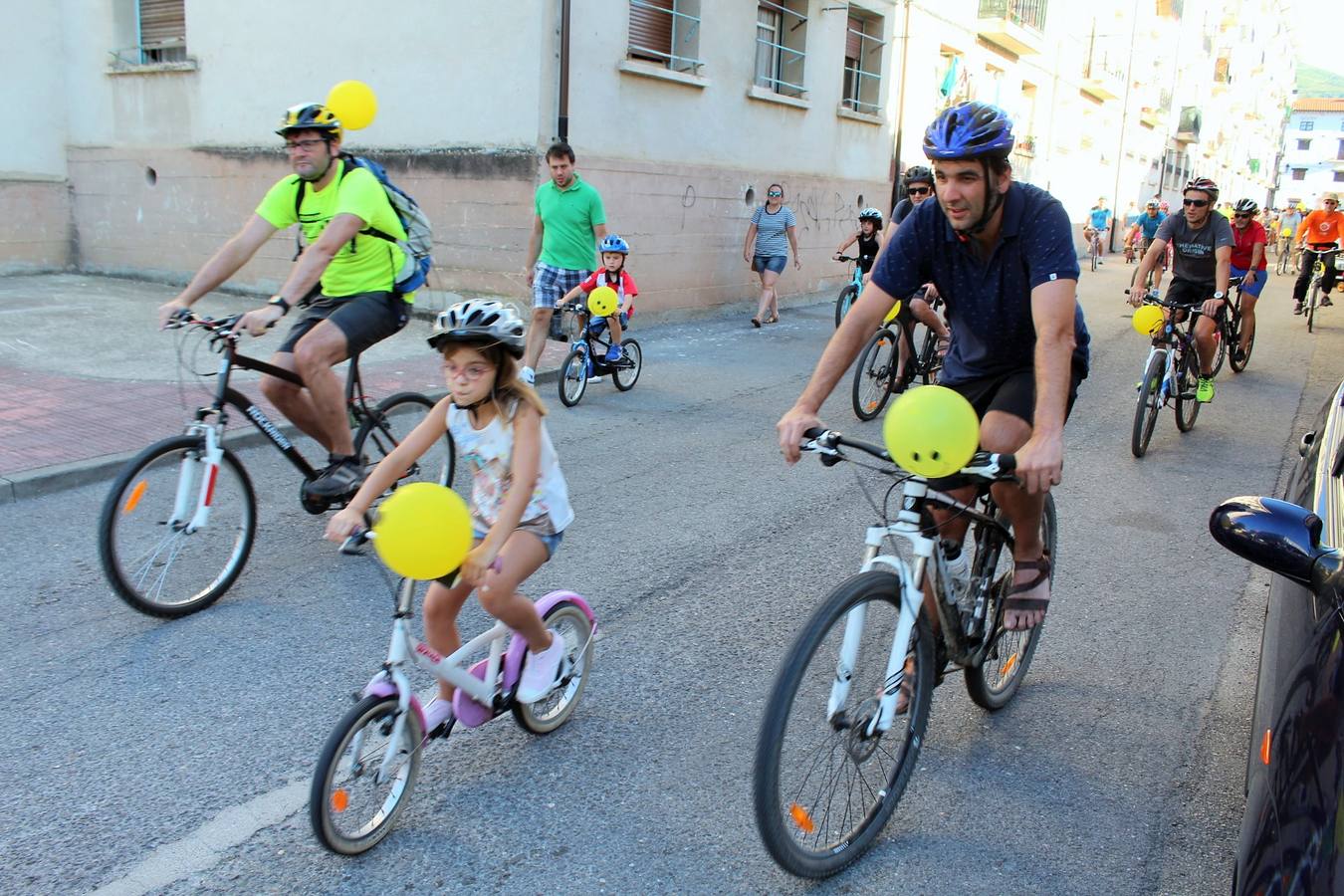 Mayores y pequeños, familias y amigos quisieron disfrutar de esta actividad este jueves