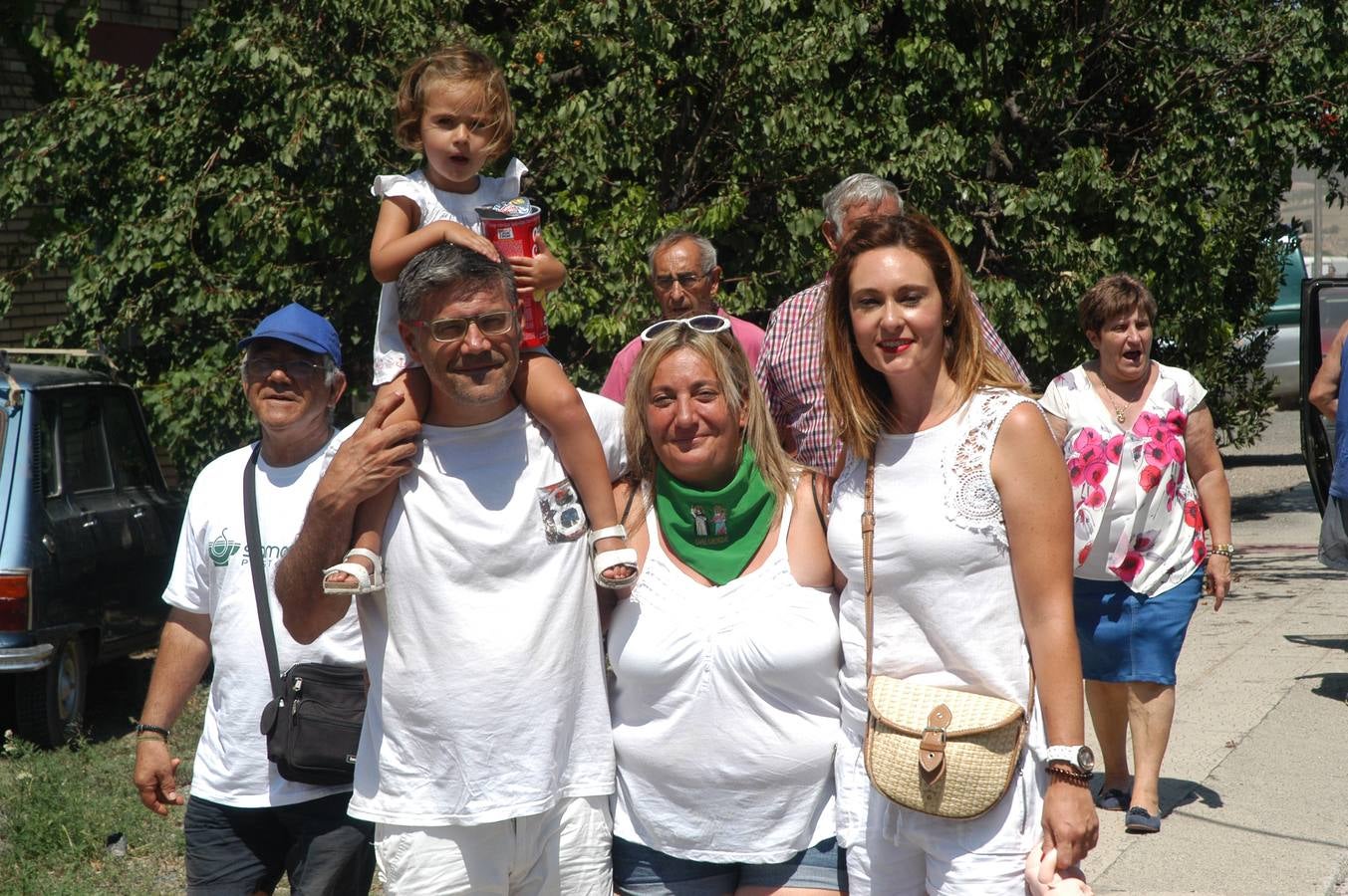 Las imágenes del tradicional festejo durante las fiestas de Valverde