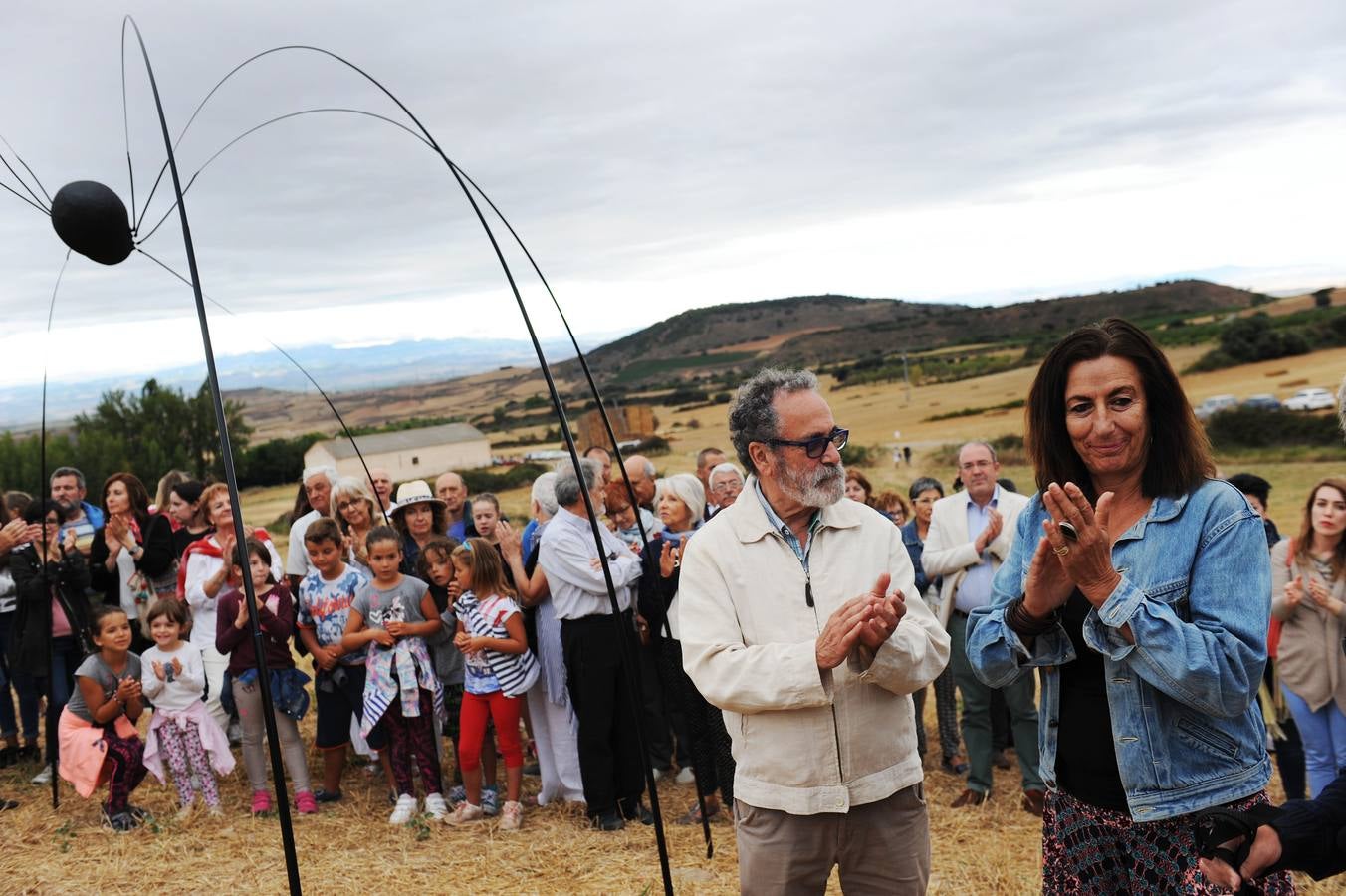 Las imágenes del certamen de 'land art' en Santa Lucía