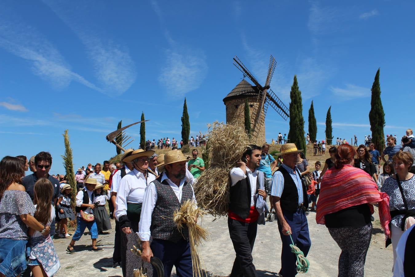 Ocón celebra la fiesta de la molienda