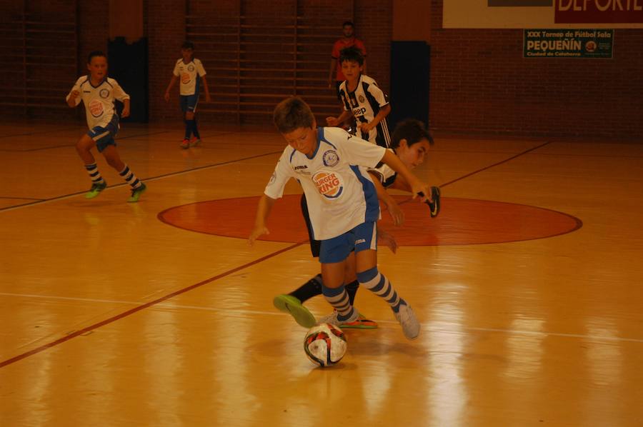 Este fin de semana se ha disputado en el pabellón del colegio Quintiliano los treinta años del torneo de fútbol sala Pequeñín Ciudad de Calahorra.