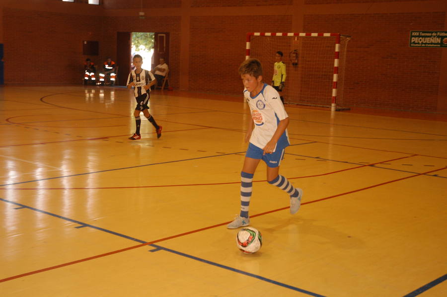 Este fin de semana se ha disputado en el pabellón del colegio Quintiliano los treinta años del torneo de fútbol sala Pequeñín Ciudad de Calahorra.