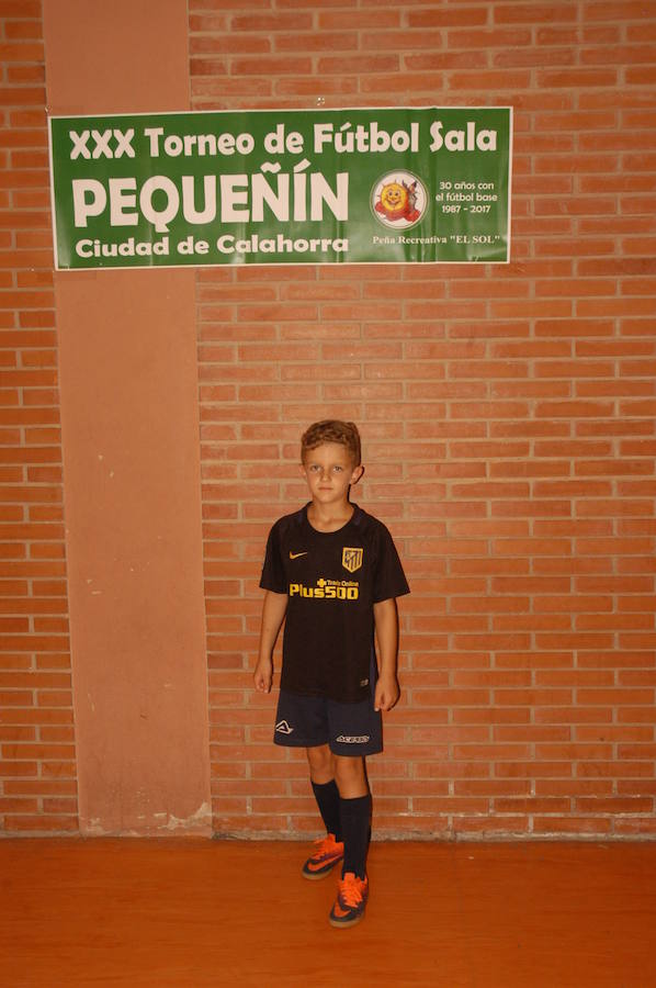 Este fin de semana se ha disputado en el pabellón del colegio Quintiliano los treinta años del torneo de fútbol sala Pequeñín Ciudad de Calahorra.