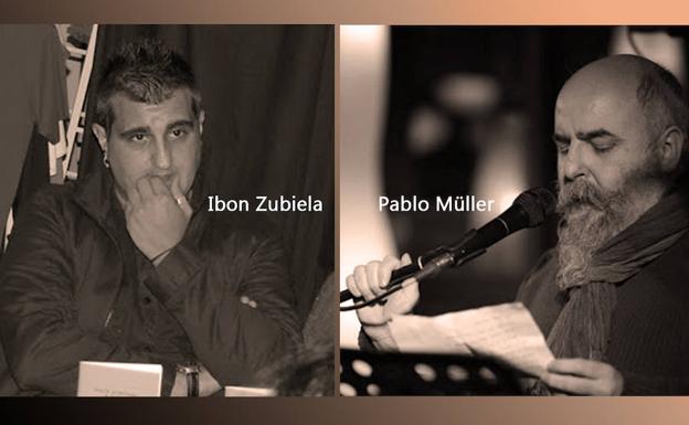 Pablo Müller e Ibon Zubiela presentan su poesía en Logroño