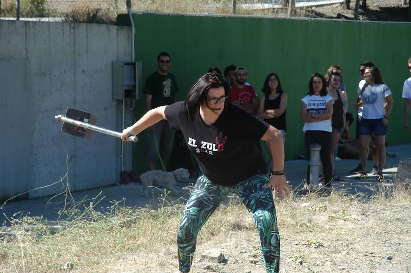 Álvaro Pastor y Villar Navas se impusieron en el tradicional lanzamiento de azada que se celebró en igea. Con el nervio fresco la rabiosa voló bien lejos para dar inicio a la fiesta de verano Igeensis, que se incluye dentro del programa cultural de agosto