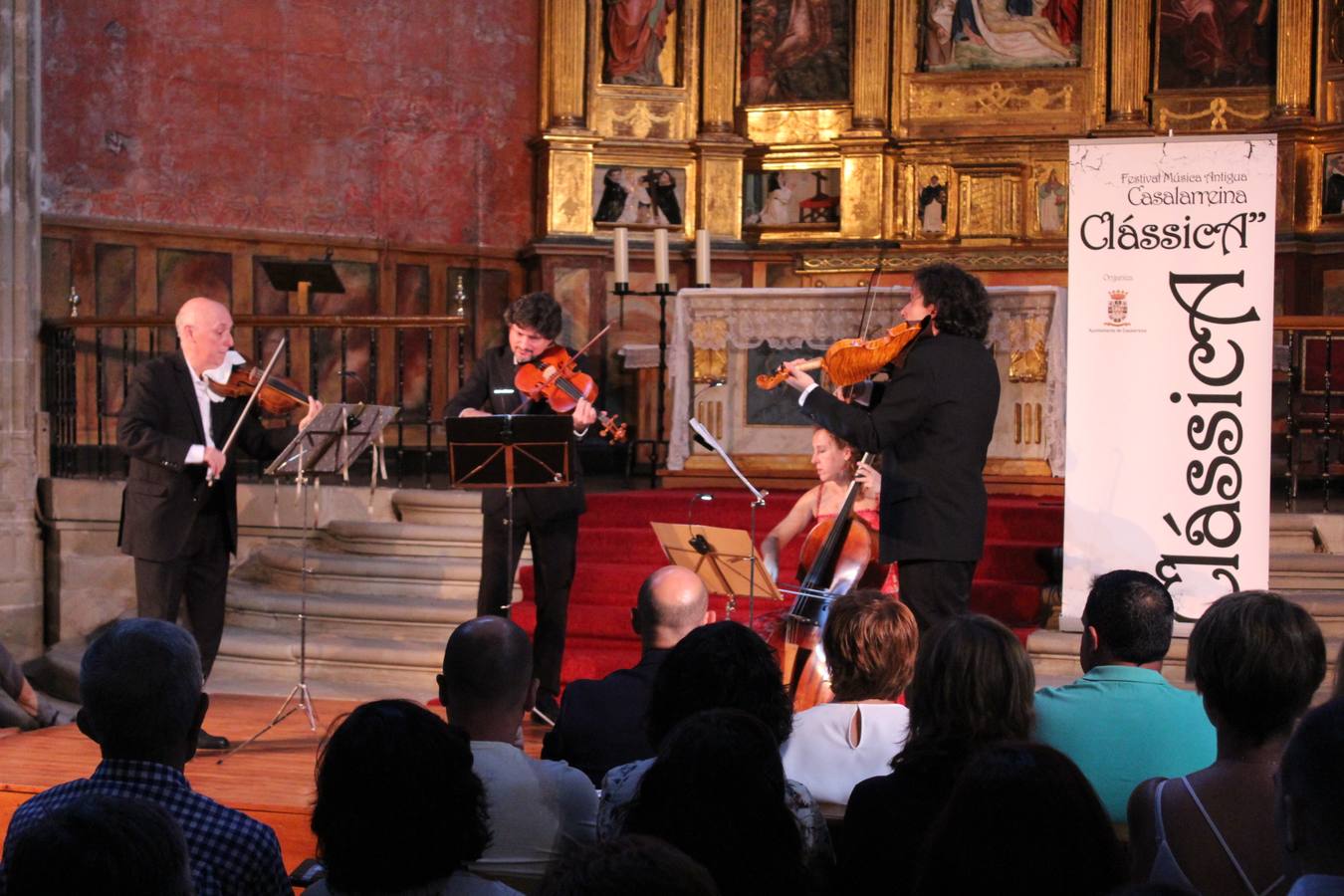 Recital de La Real Cámara en el monasterio de La Piedad de Casalarreina abriendo el Festival de Música Antigua Clássica,