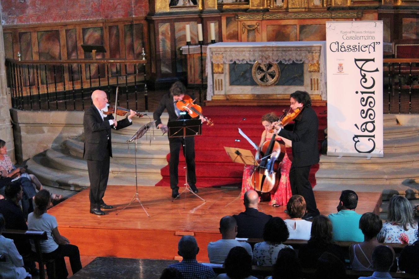 Recital de La Real Cámara en el monasterio de La Piedad de Casalarreina abriendo el Festival de Música Antigua Clássica,