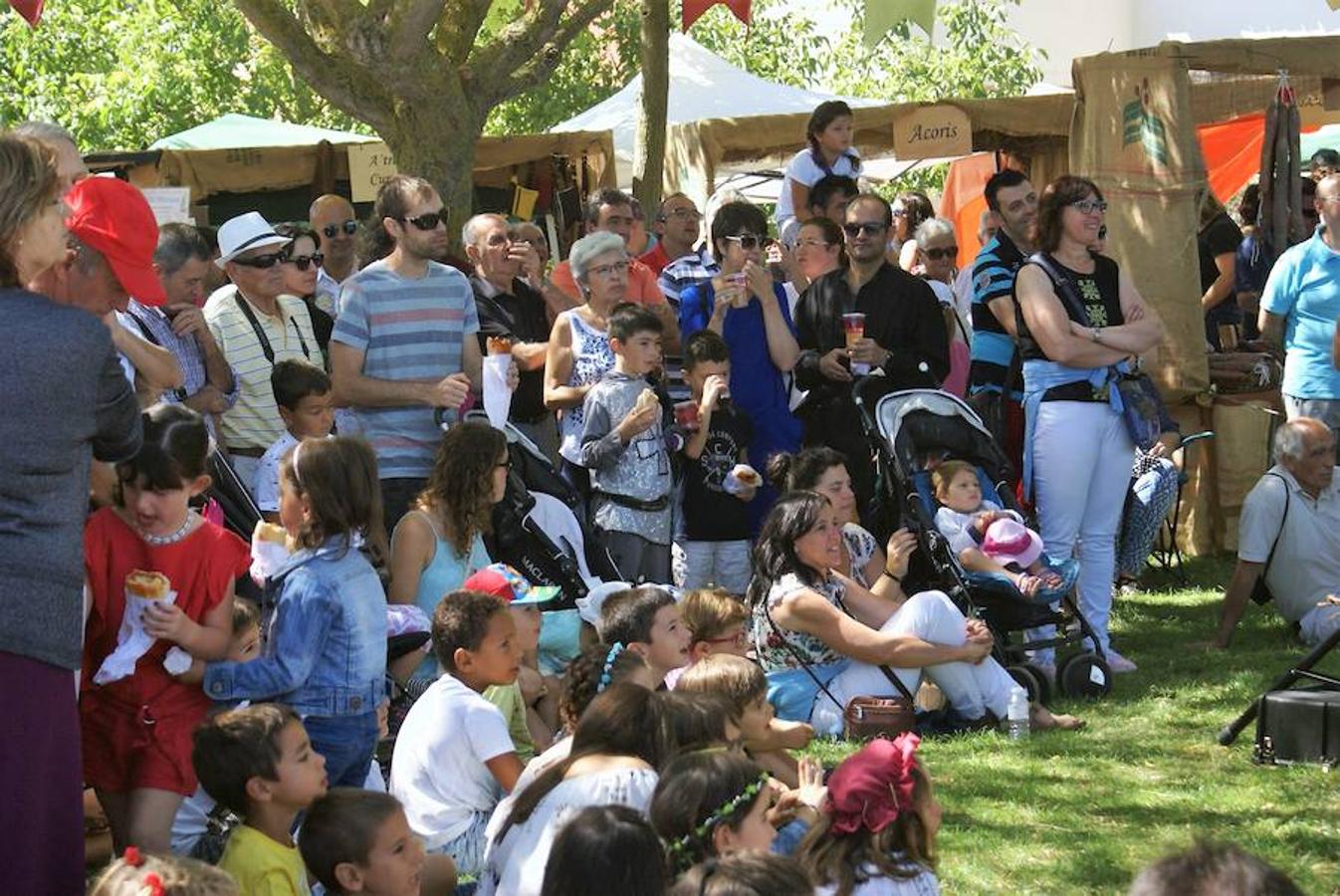 Ventosa volvió a exhibir su Mercado del Trato para redescubrir las raíces de la localidad. Actuaciones y desgustaciones para todos los públicos animaron una jornada que fue un éxito de participación.