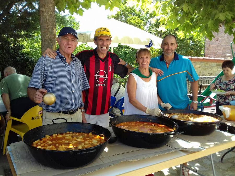La localidad riojana comenzó sus fiestas en honor a la Virgen de Atisca con un programa muy variado