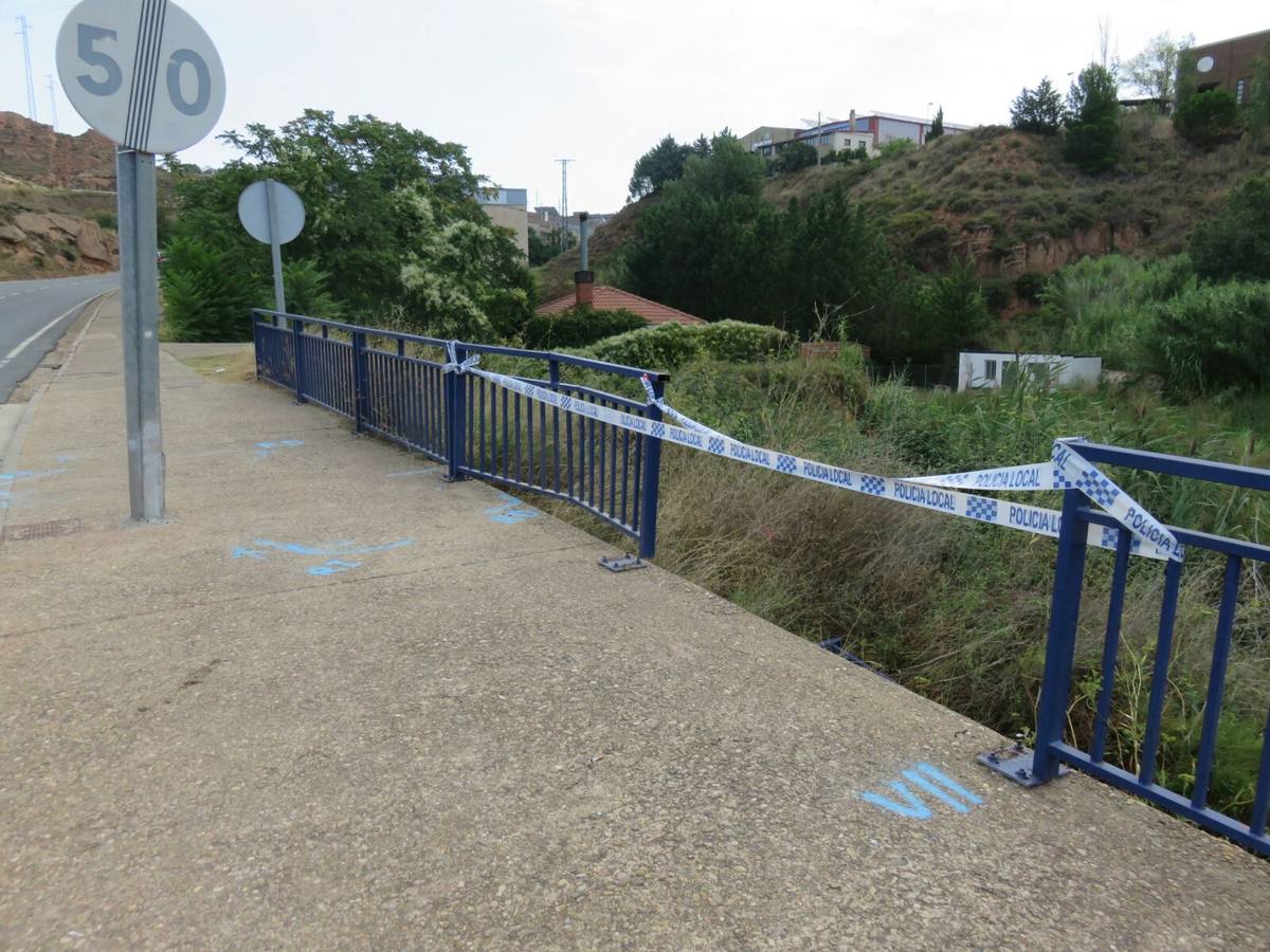 Imagen secundaria 2 - Un joven vecino de Santa Eulalia fallece en un accidente en Arnedo