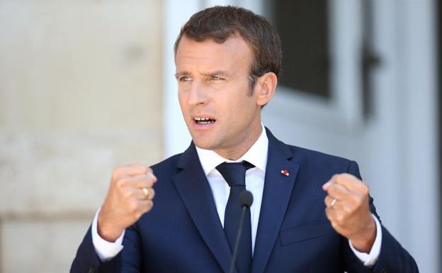 El presidente de Francia, Emmanuel Macron.