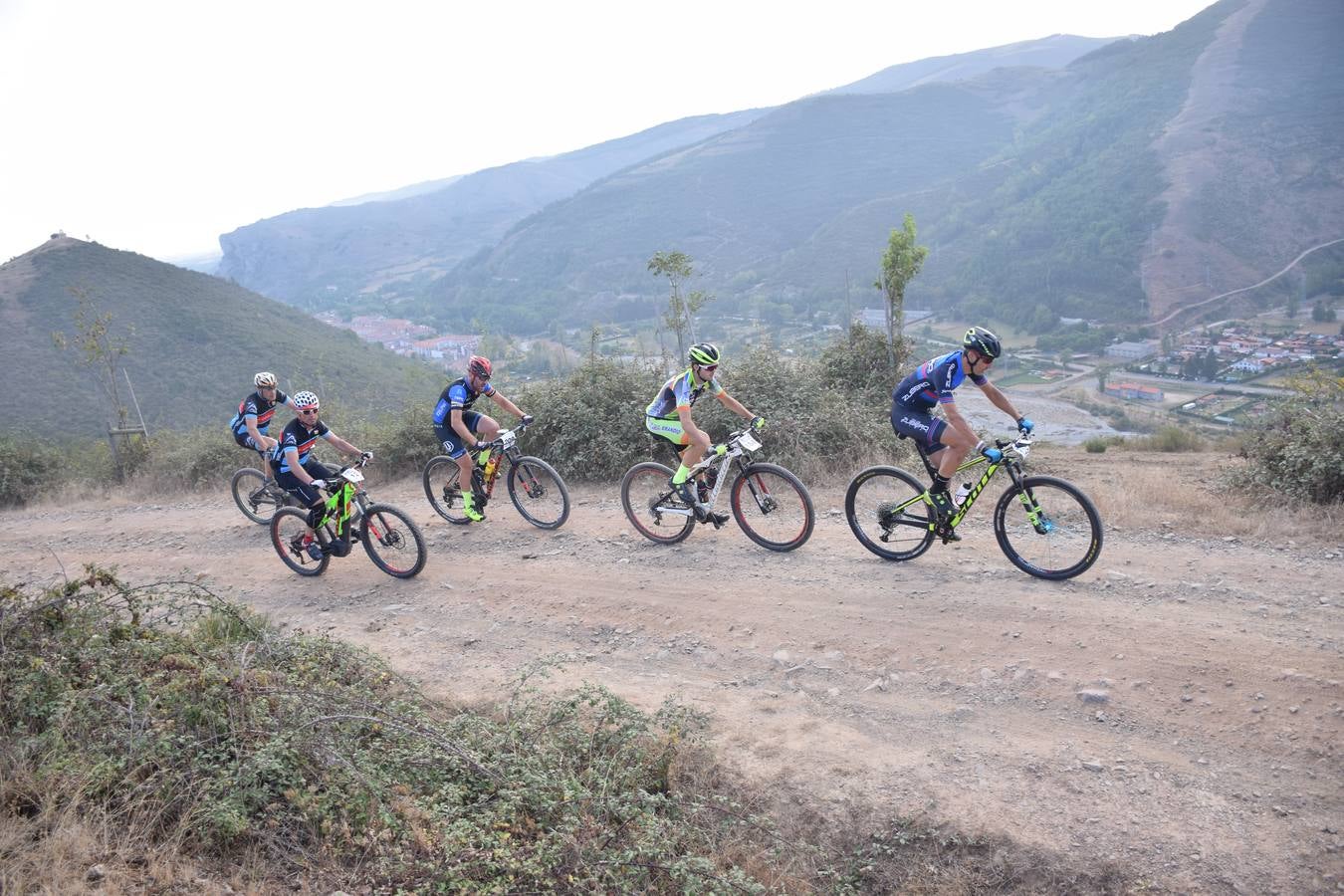 Las imágenes de la prueba ciclista de la localidad serrana