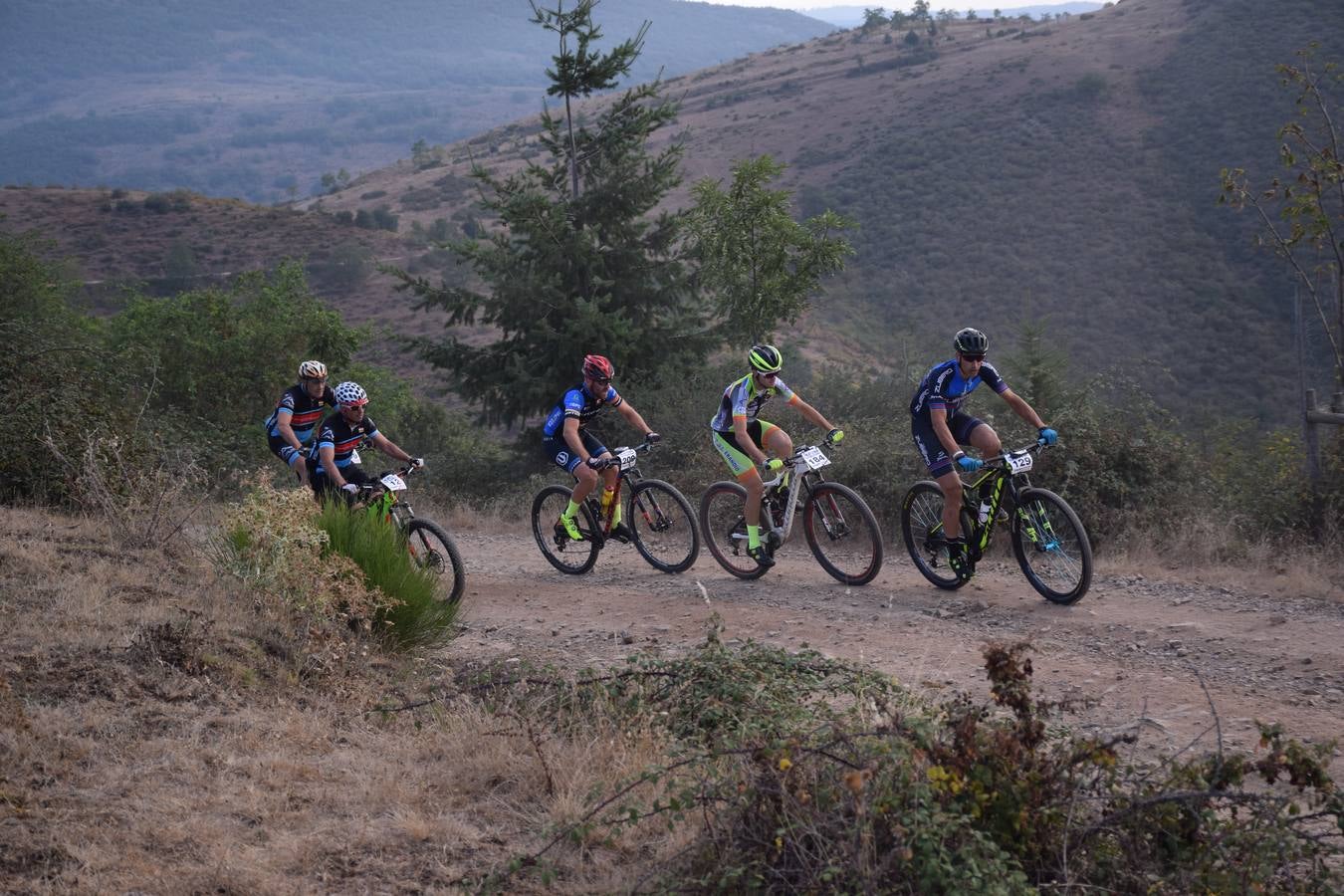 Las imágenes de la prueba ciclista de la localidad serrana
