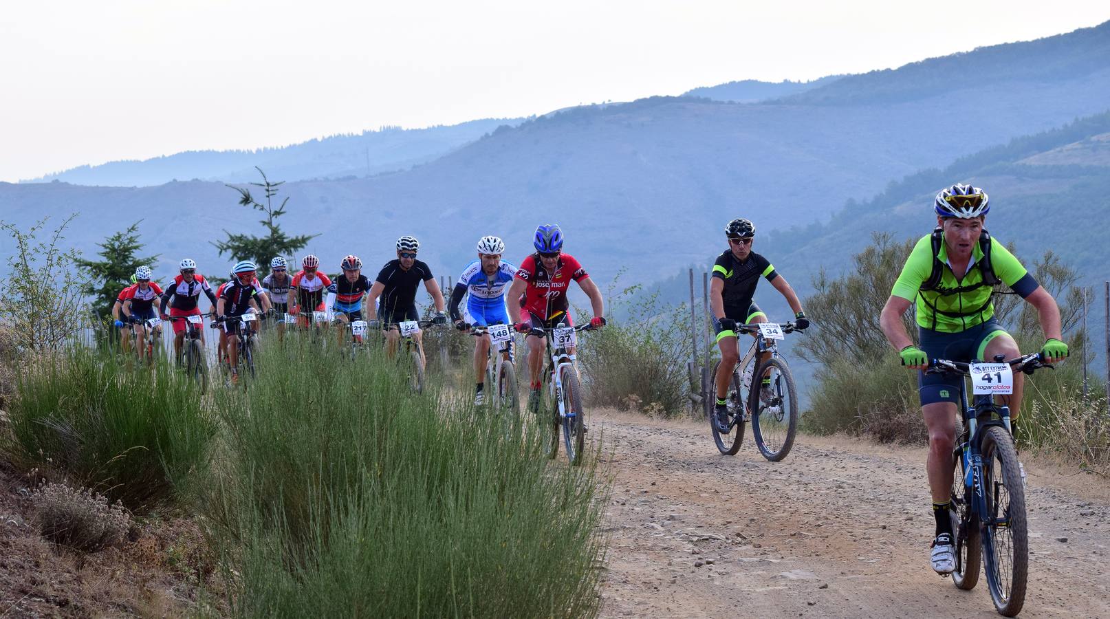 Las imágenes de la prueba ciclista de la localidad serrana