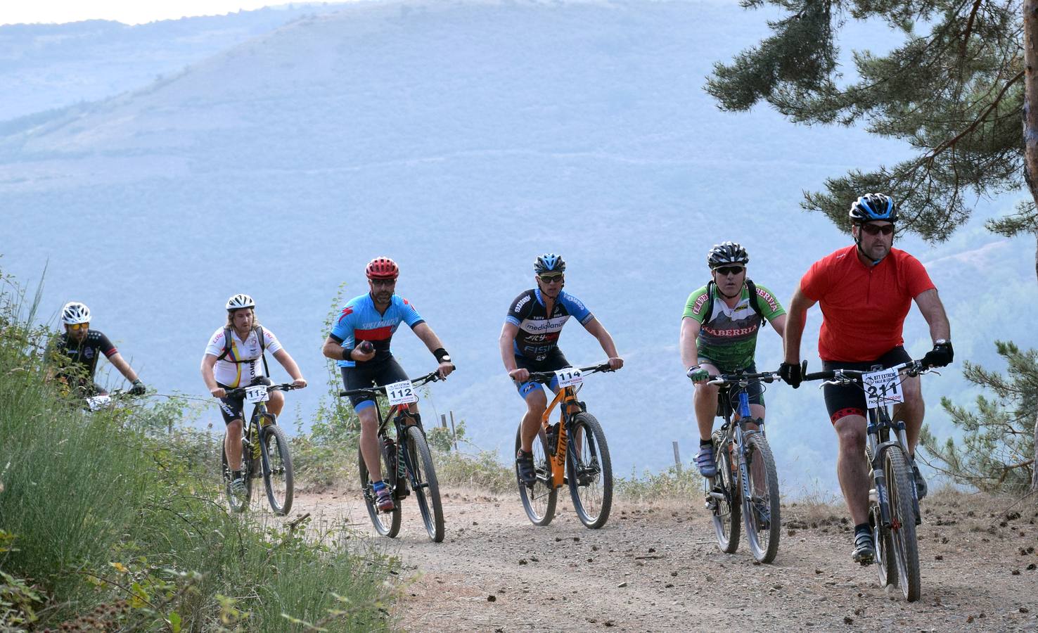 Las imágenes de la prueba ciclista de la localidad serrana