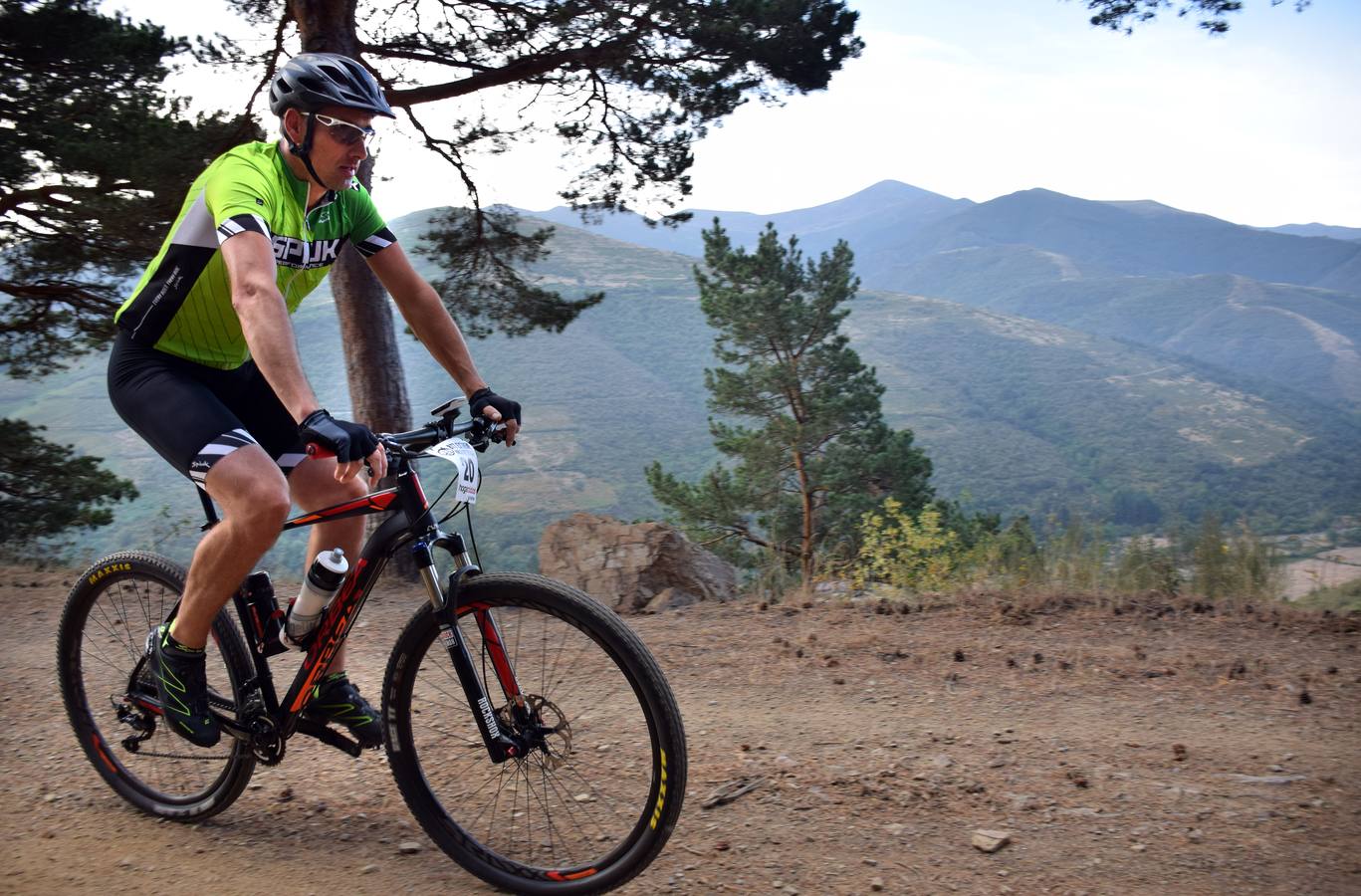 Las imágenes de la prueba ciclista de la localidad serrana