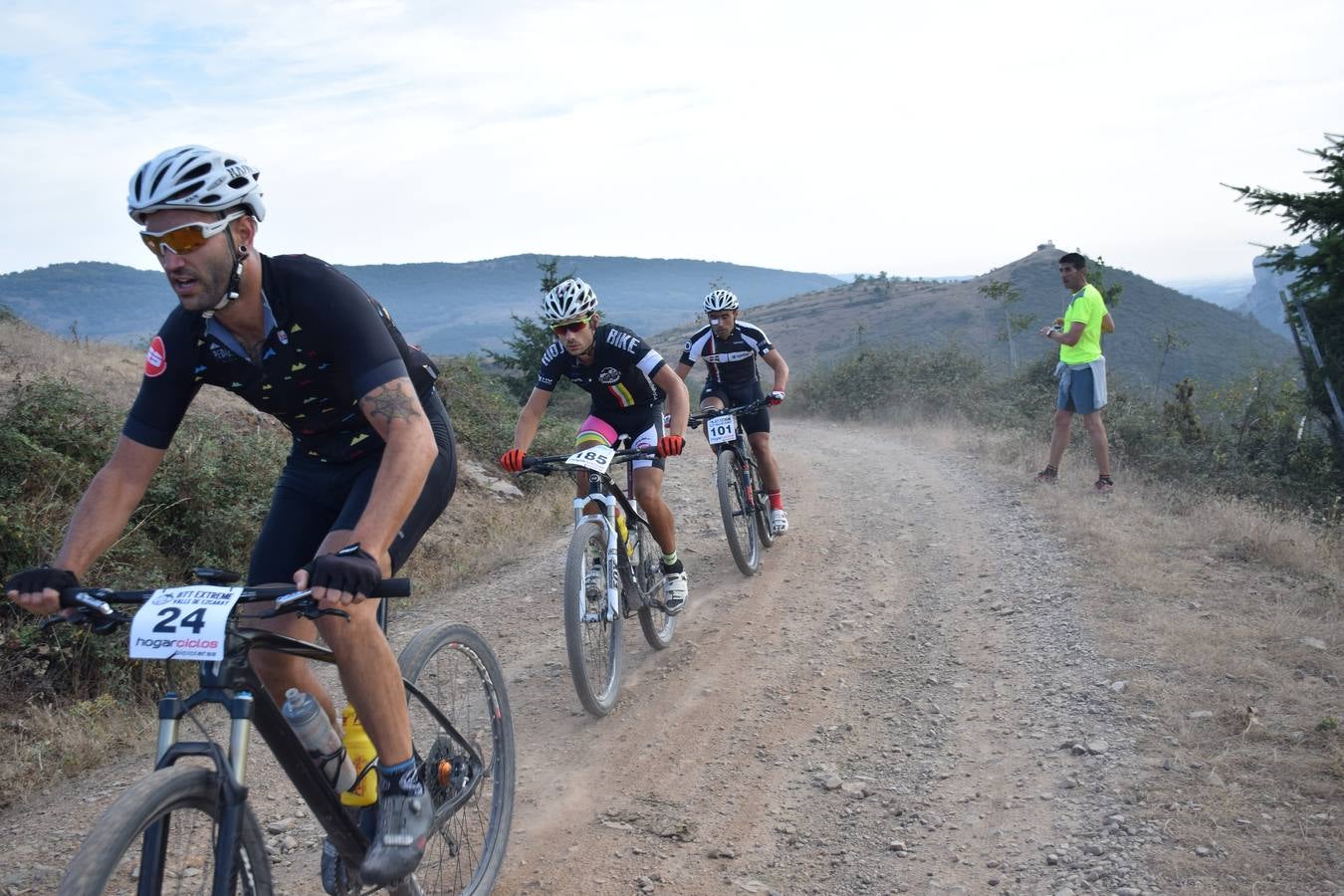 Las imágenes de la prueba ciclista de la localidad serrana