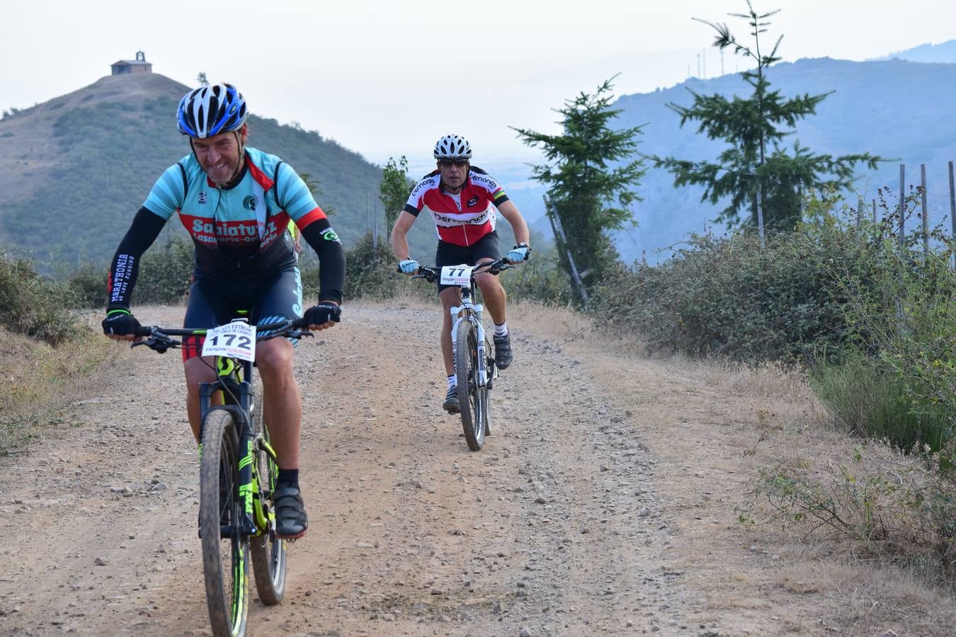 Las imágenes de la prueba ciclista de la localidad serrana