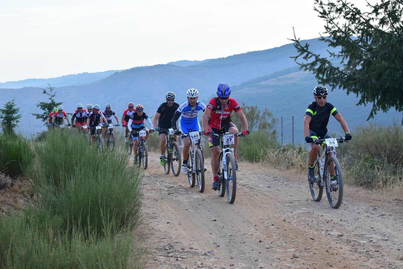 Las imágenes de la prueba ciclista de la localidad serrana
