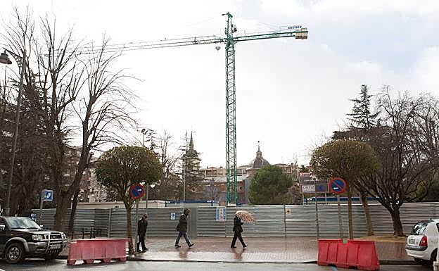 Las obras de la Casa del Cuento siguen paradas. 
