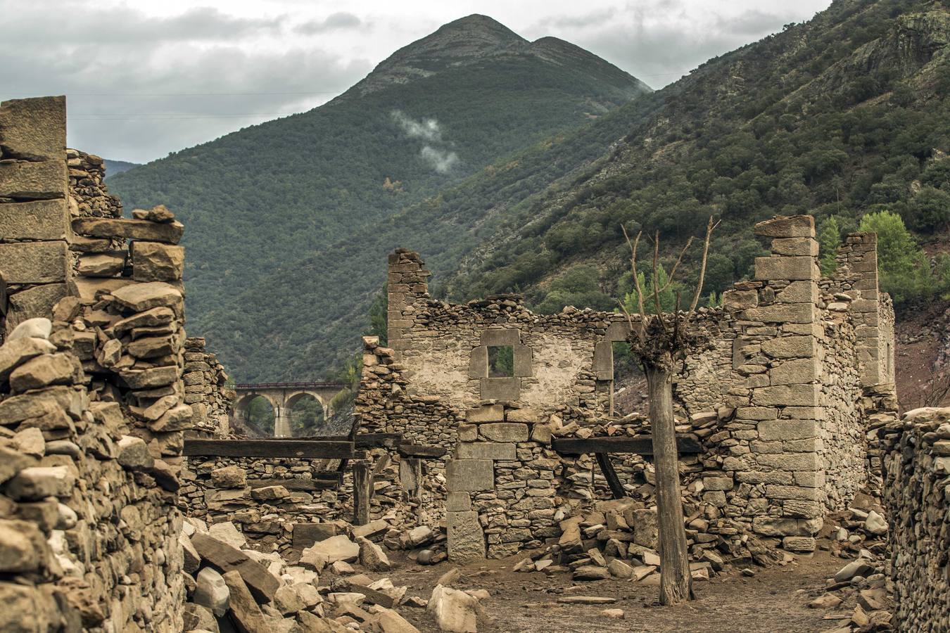 Los embalses riojano agonizan, con Mansilla por debajo ya del 15% por primera vez en su historia