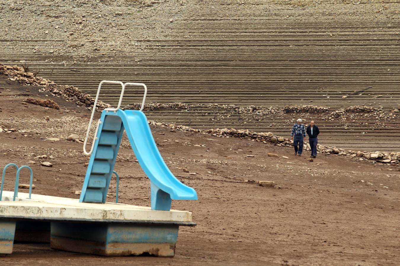 Los embalses riojano agonizan, con Mansilla por debajo ya del 15% por primera vez en su historia