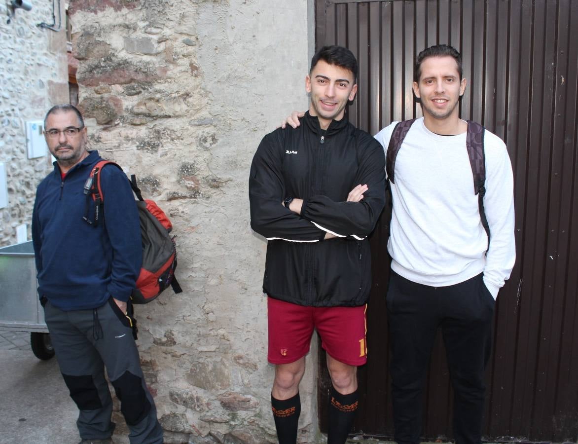 Hubo buen ambiente para enfrentarse al camino y buen almuerzo para recuperarse después