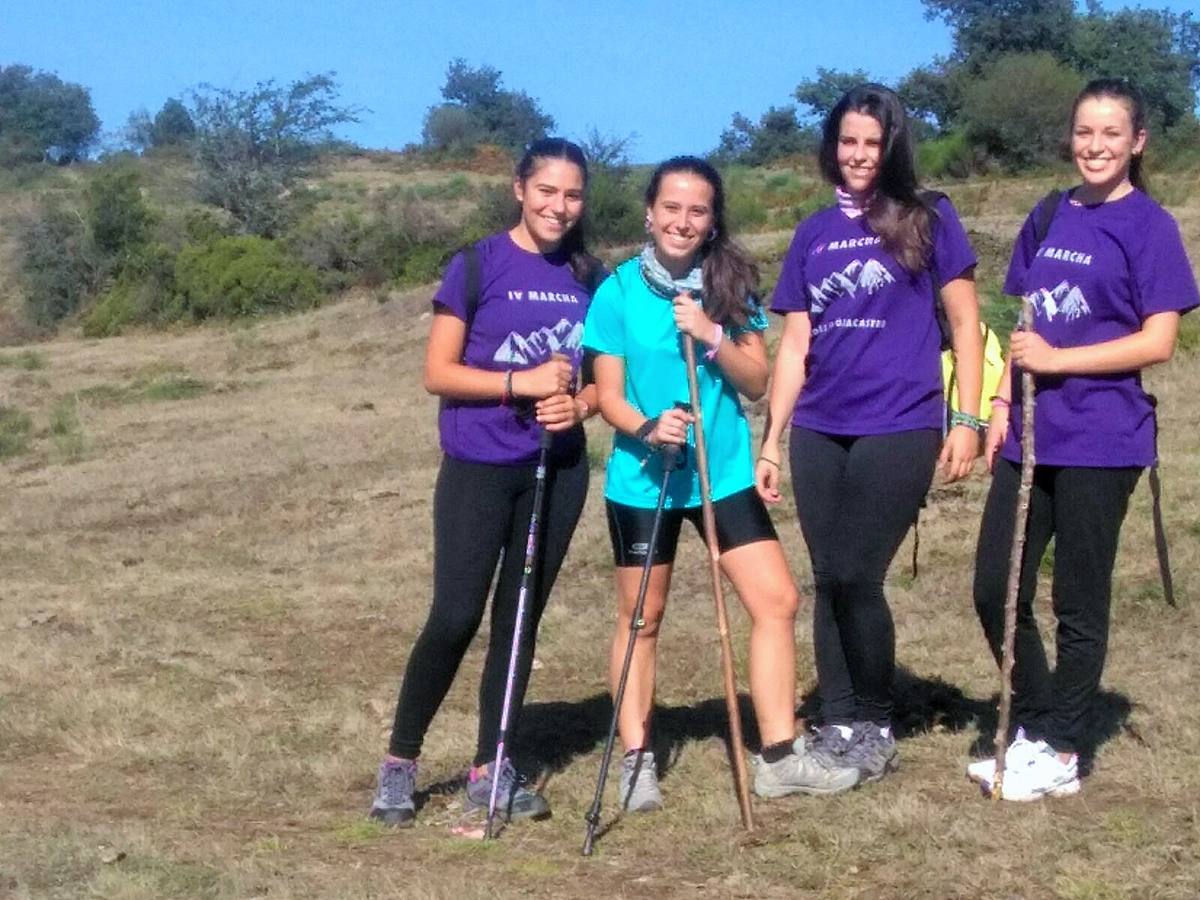 Hubo buen ambiente para enfrentarse al camino y buen almuerzo para recuperarse después