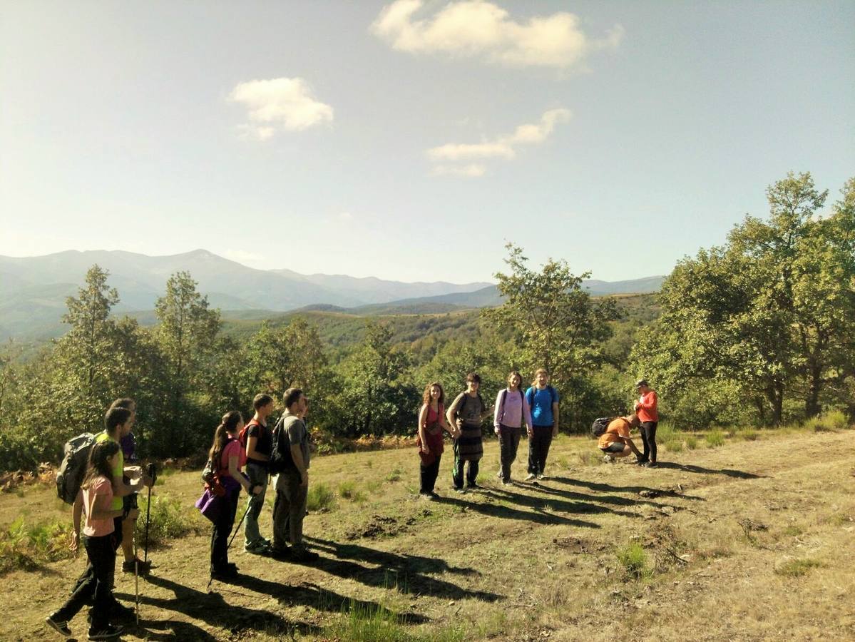 Hubo buen ambiente para enfrentarse al camino y buen almuerzo para recuperarse después