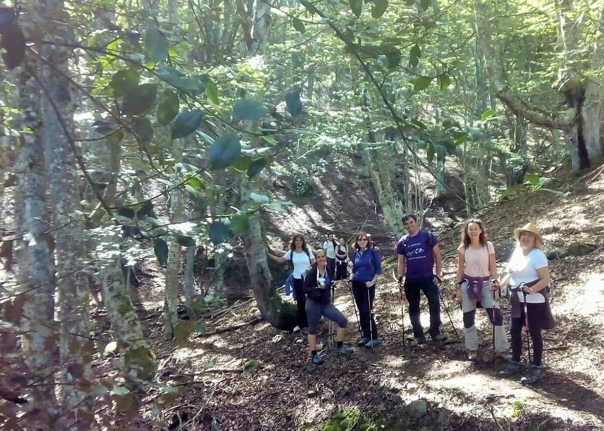 Hubo buen ambiente para enfrentarse al camino y buen almuerzo para recuperarse después