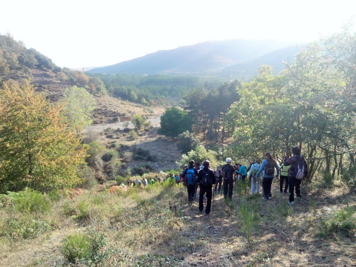 Hubo buen ambiente para enfrentarse al camino y buen almuerzo para recuperarse después