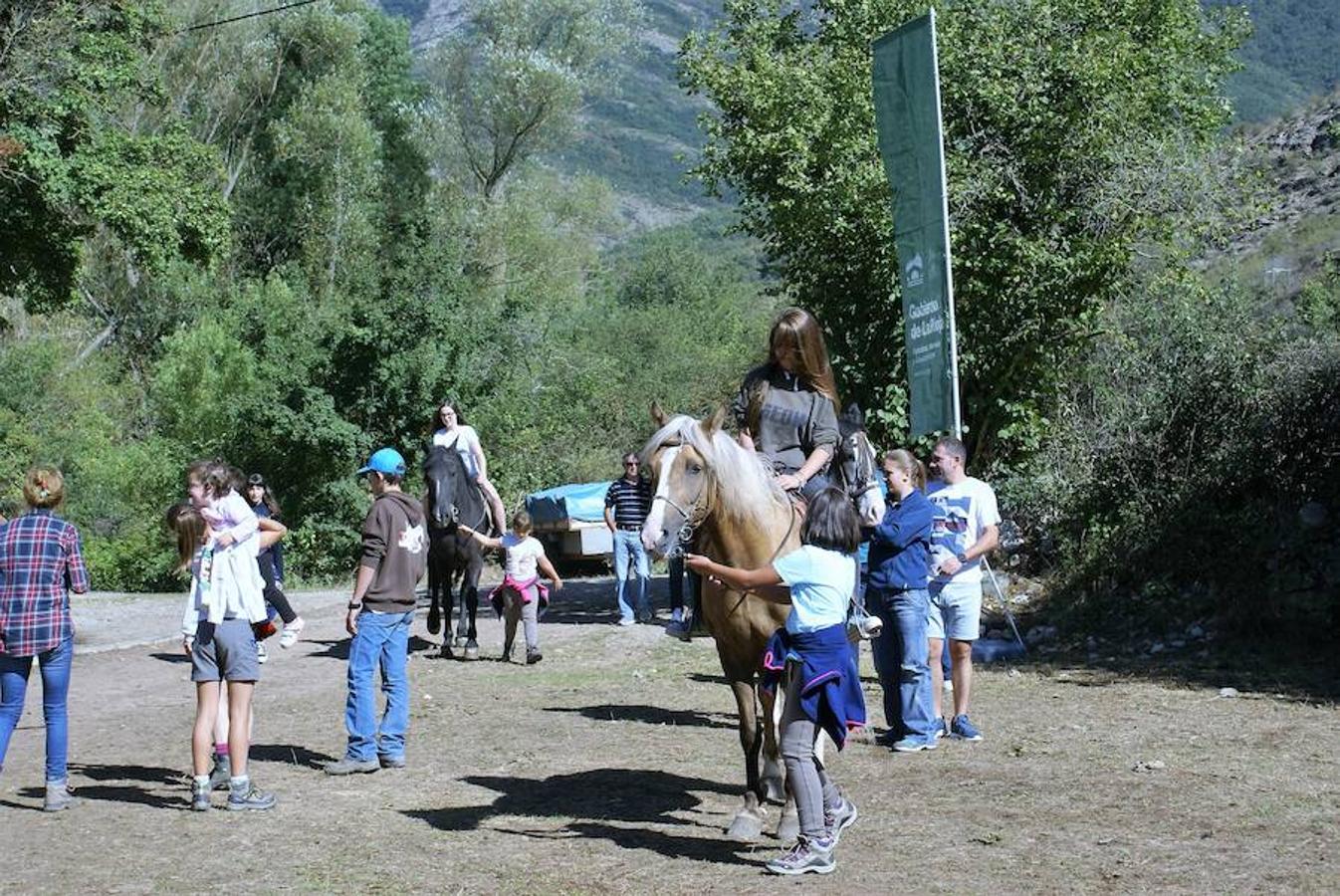 Tradición ganadera en Canales de la Sierra donde ayer se vivió su tradicional feria de ganado. Artesanía y productos de la tierra acompañaron una actividad que pelea por mantener su espacio y conservar el medio