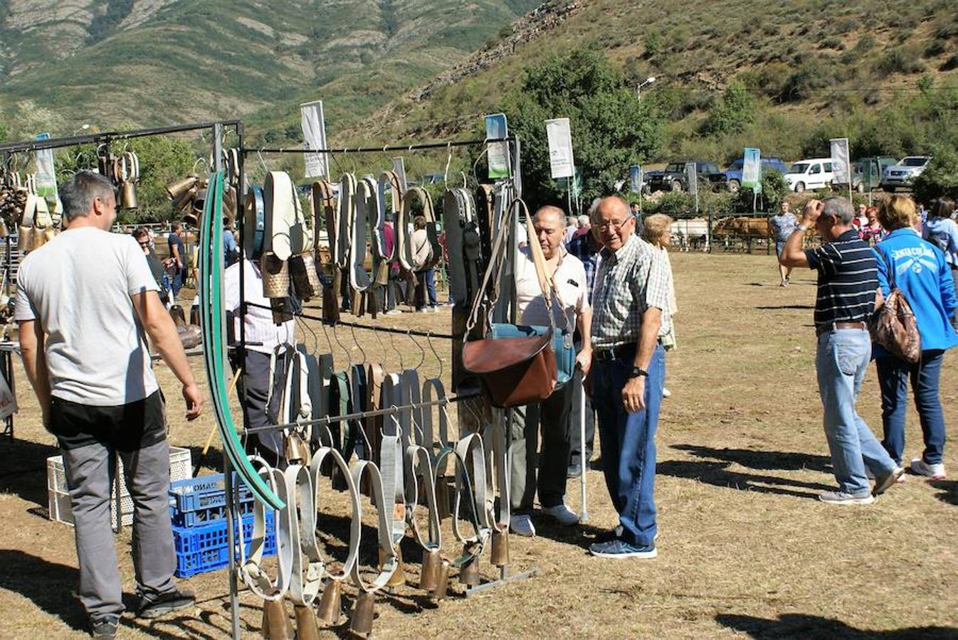 Tradición ganadera en Canales de la Sierra donde ayer se vivió su tradicional feria de ganado. Artesanía y productos de la tierra acompañaron una actividad que pelea por mantener su espacio y conservar el medio