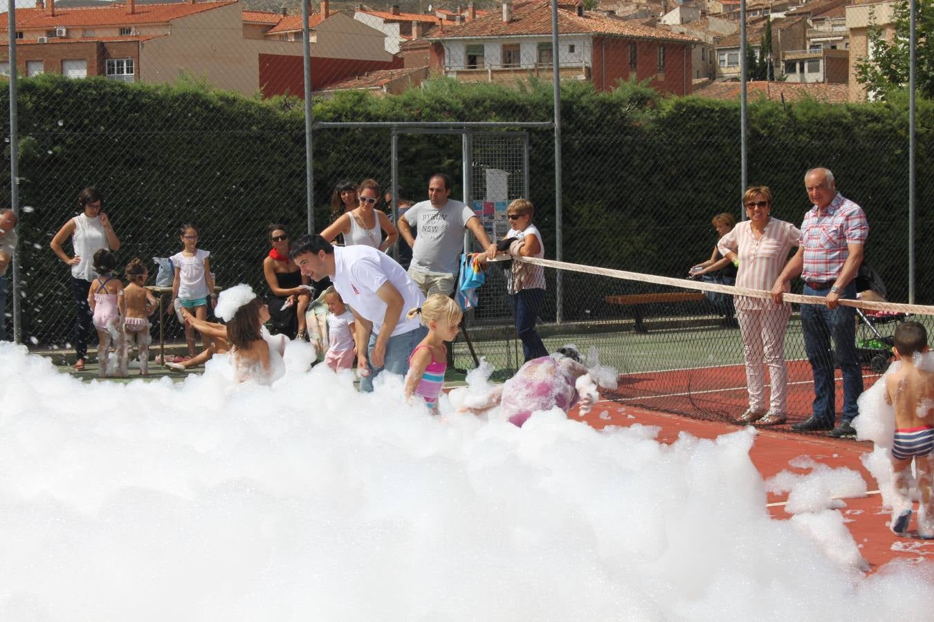 Las actividades infantiles y la gastronomía centraron el último día de las fiestas de Cervera.