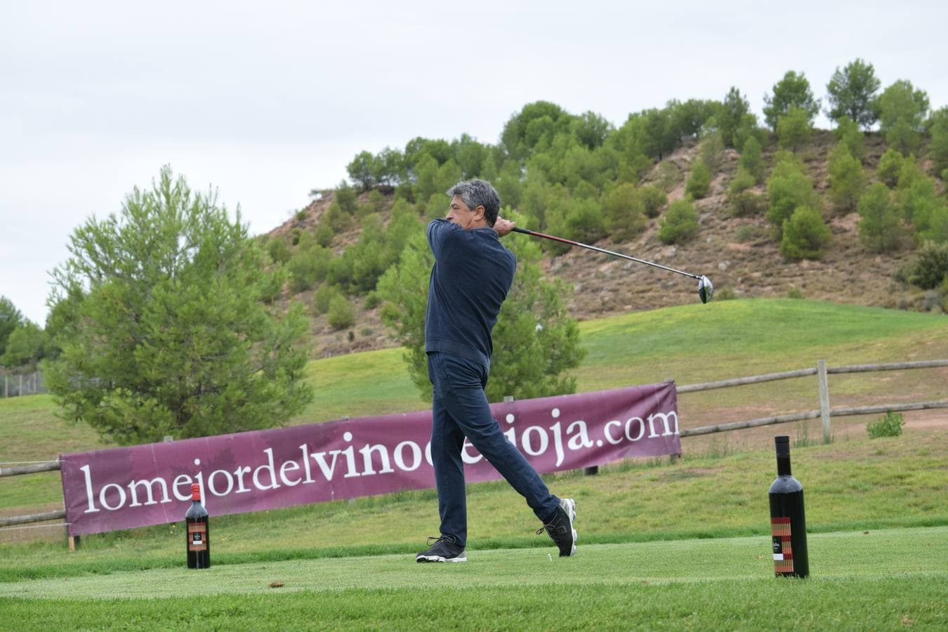 Los participantes en el Torneo Viña Ijalba de la Liga de Golf y Vino disfrutaron de una estupenda jornada de golf.