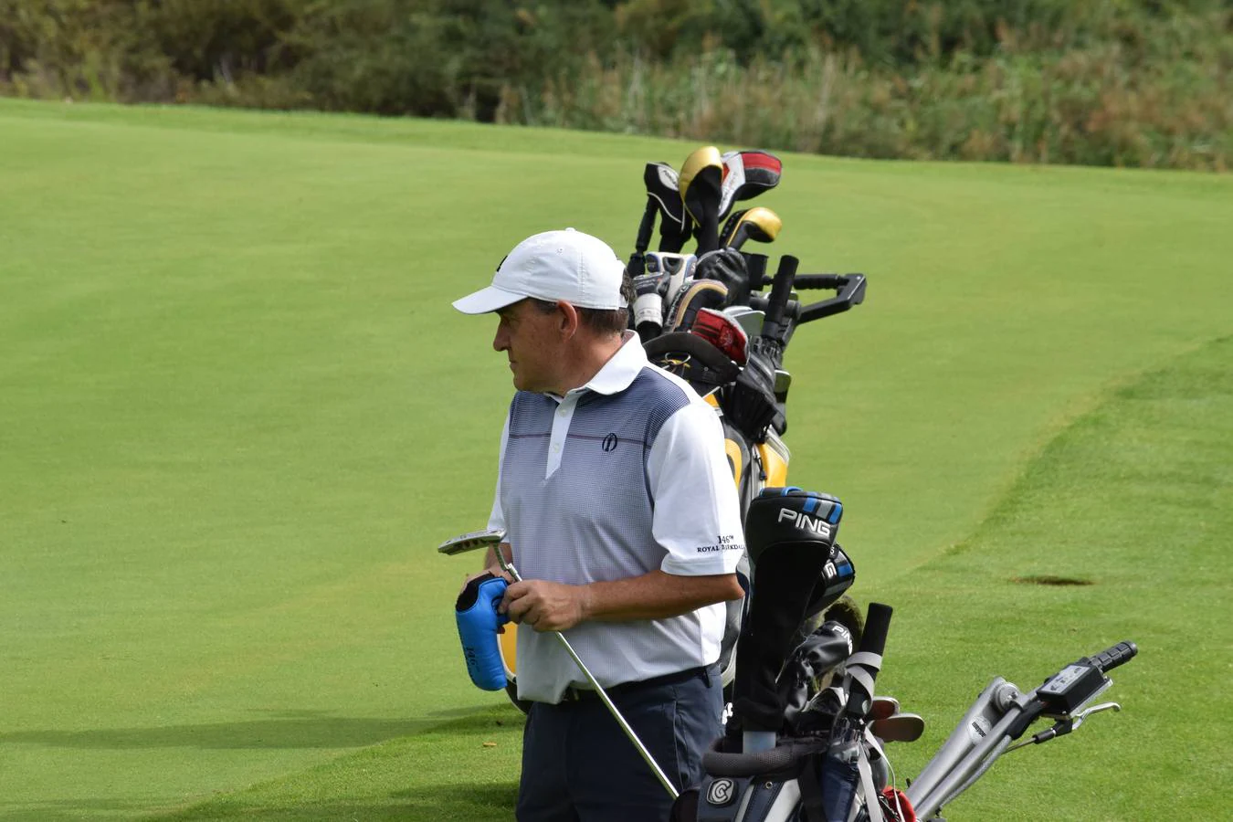 Los participantes en el Torneo Viña Ijalba de la Liga de Golf y Vino disfrutaron de una estupenda jornada de golf.