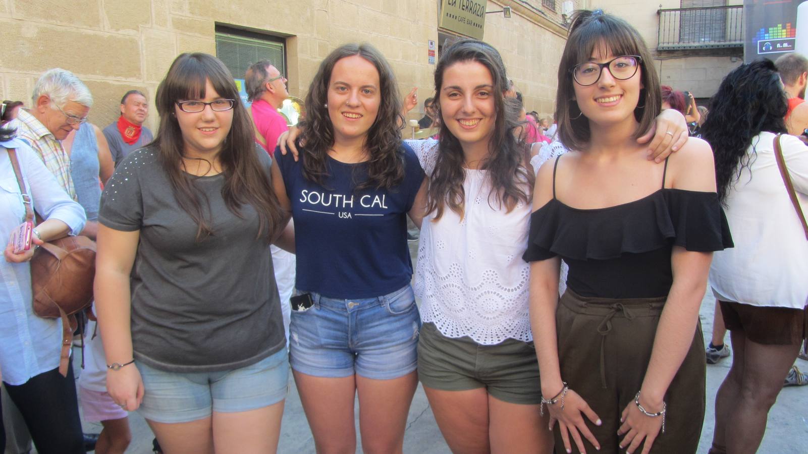 Cohete de las fiestas de la Virgen de la Antigua en Alberite