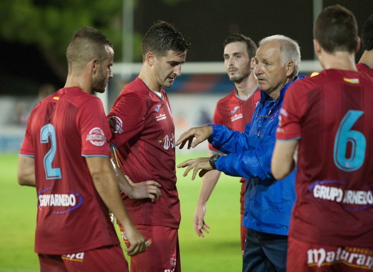 Los rojillos superaron en la prórroga por dos goles a cero al Leioa después de un extaordinario partido.