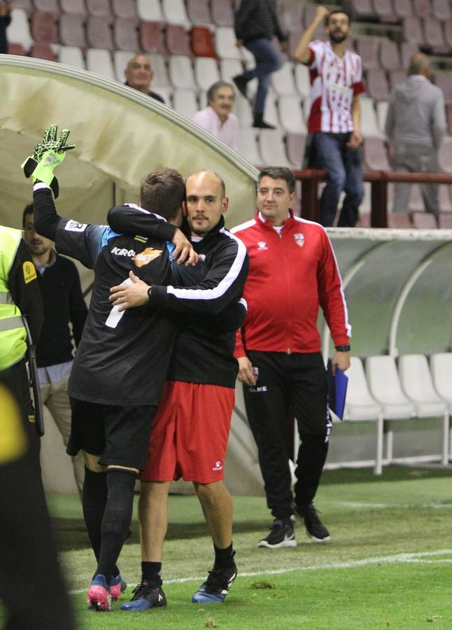 La UD Logroñés gana y alcanza la tercera ronda.