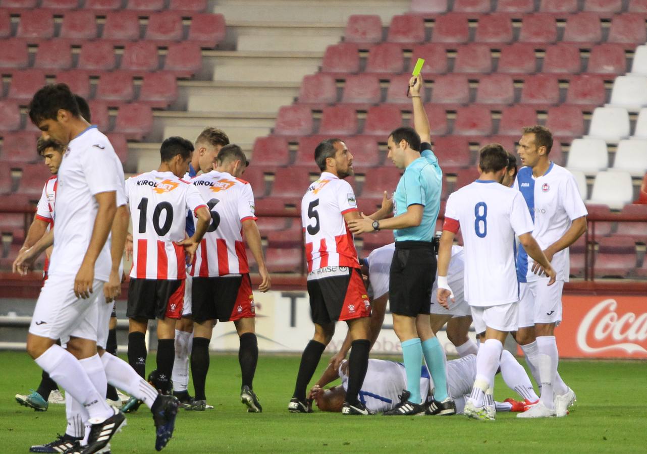 La UD Logroñés gana y alcanza la tercera ronda.