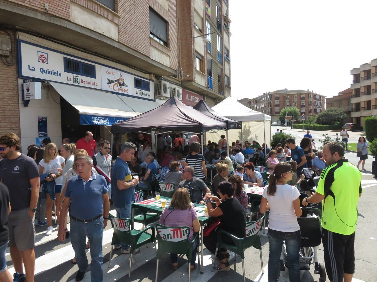 Imágenes de las vaquillas y de la procesión de las fiestas de Alfaro.