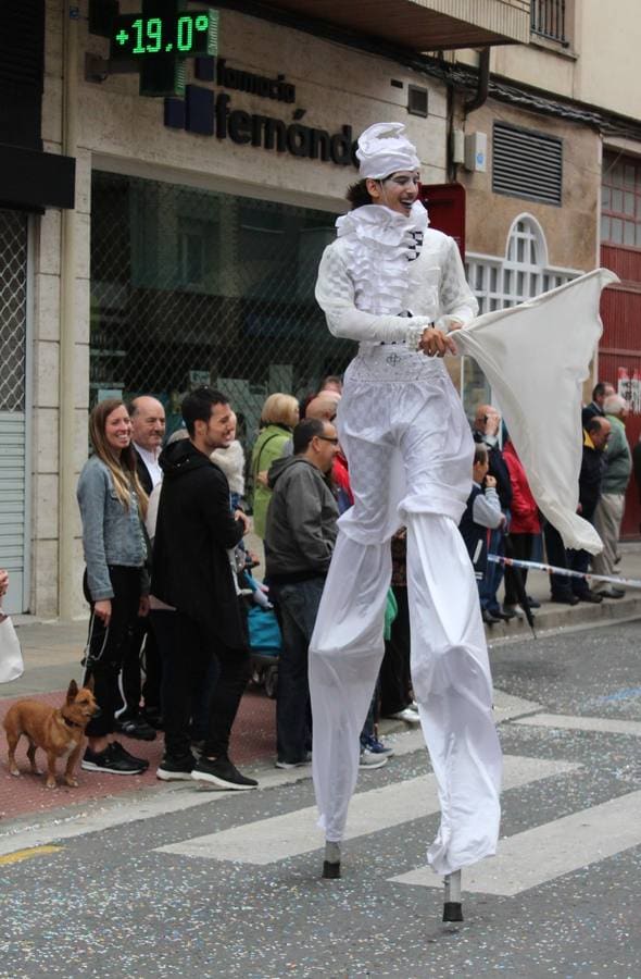 Día de carrozas en Haro